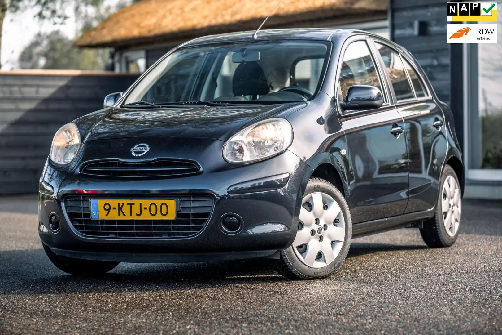 Nissan Micra 1.2 DIG-S Acenta (5 Deurs / Airco / Bluetooth / NL Zwart - 1