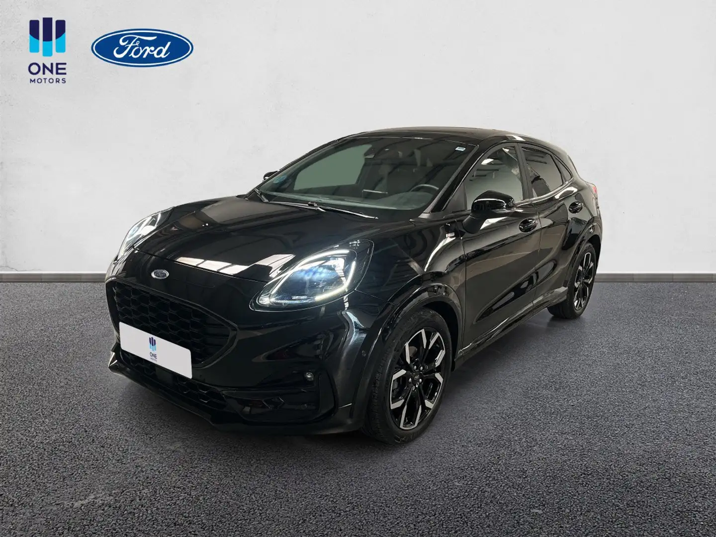 Ford Puma 1.0 EcoBoost MHEV Titanium 125 Negro - 1
