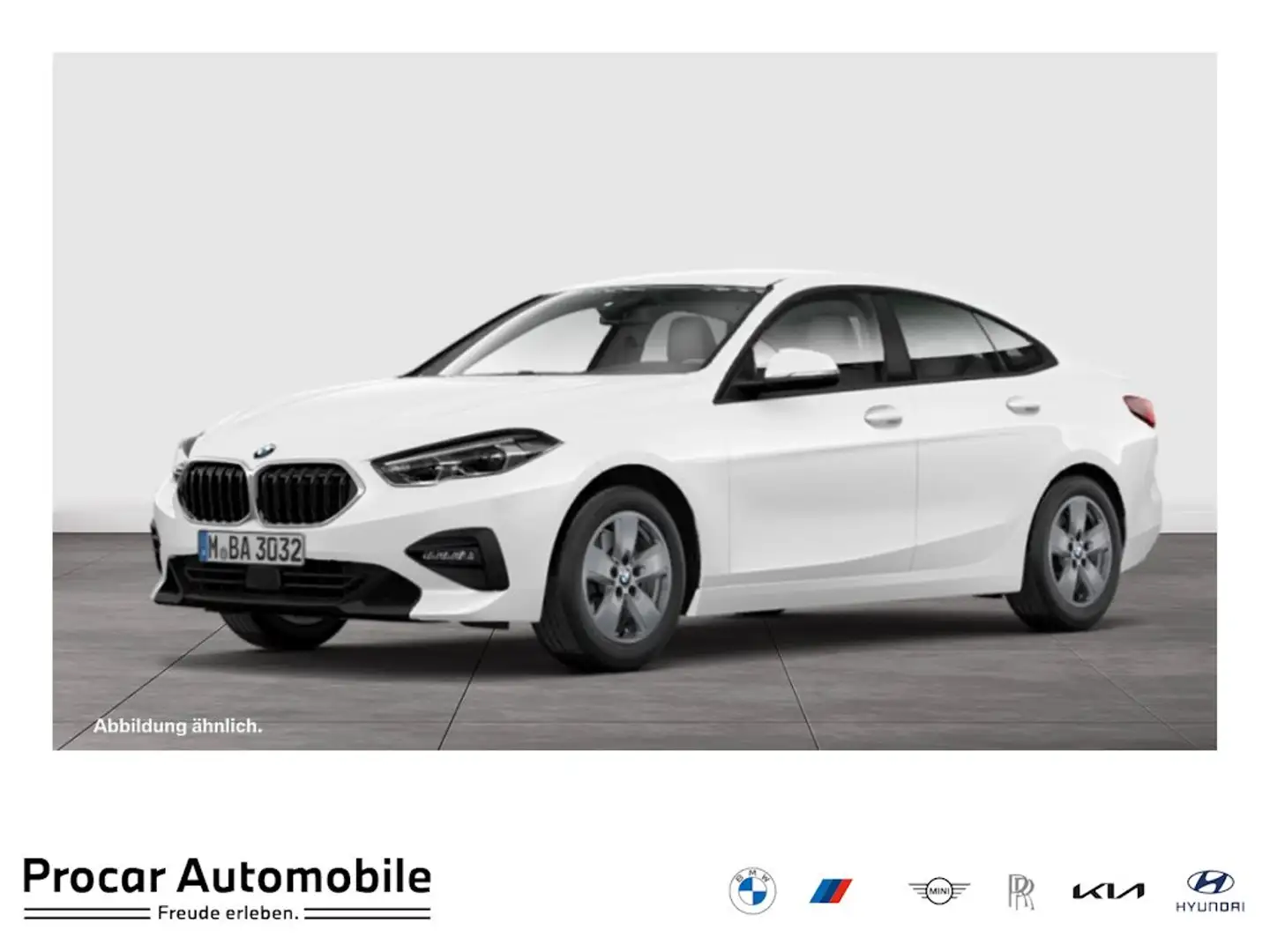 BMW 218 d AHK NAVI LED Sound Syst. DAB Tempomat LM Weiß - 1