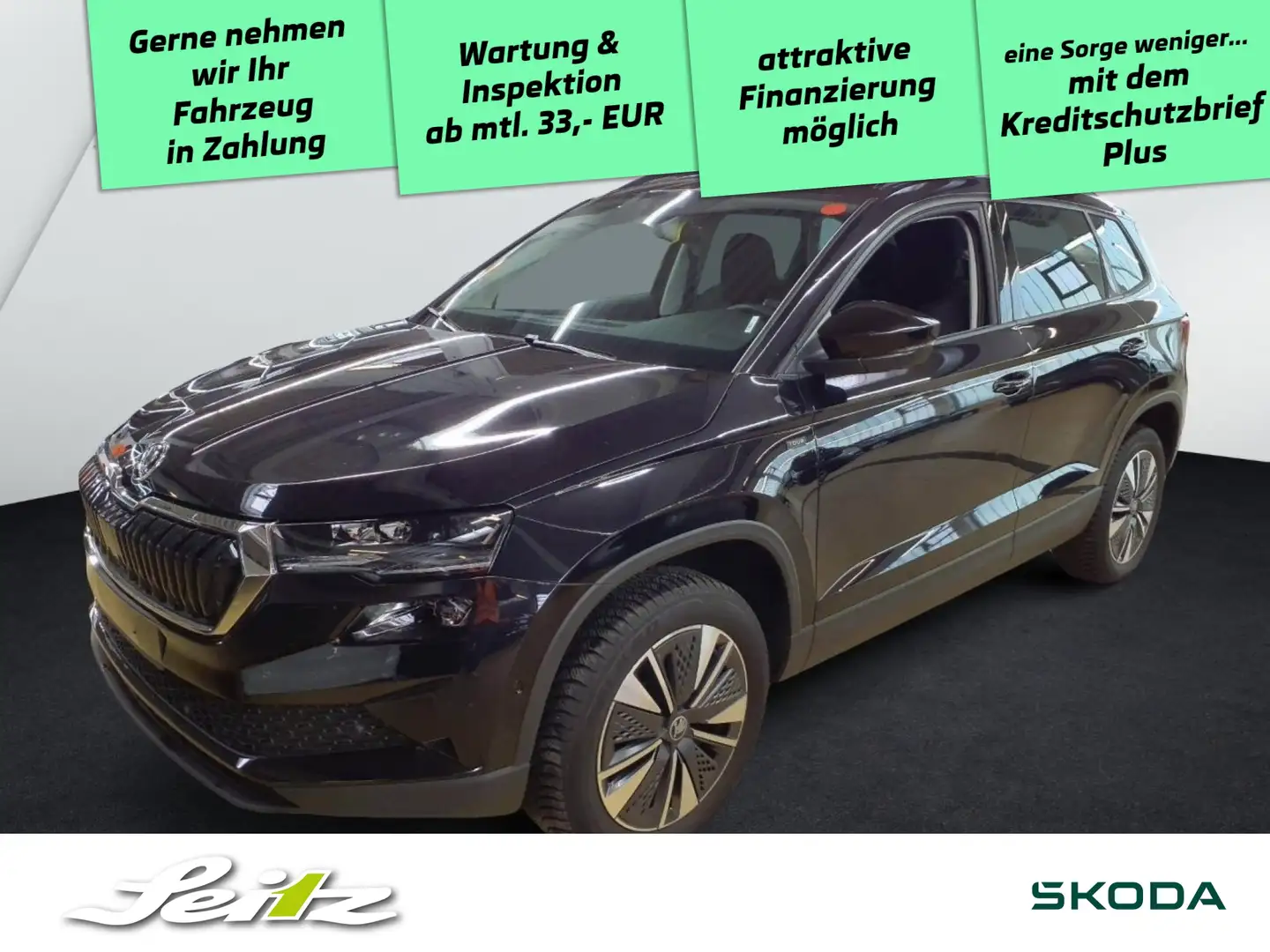 Skoda Karoq 2.0 TDI Selection *AHK*MATRIX*KAMERA* Schwarz - 1
