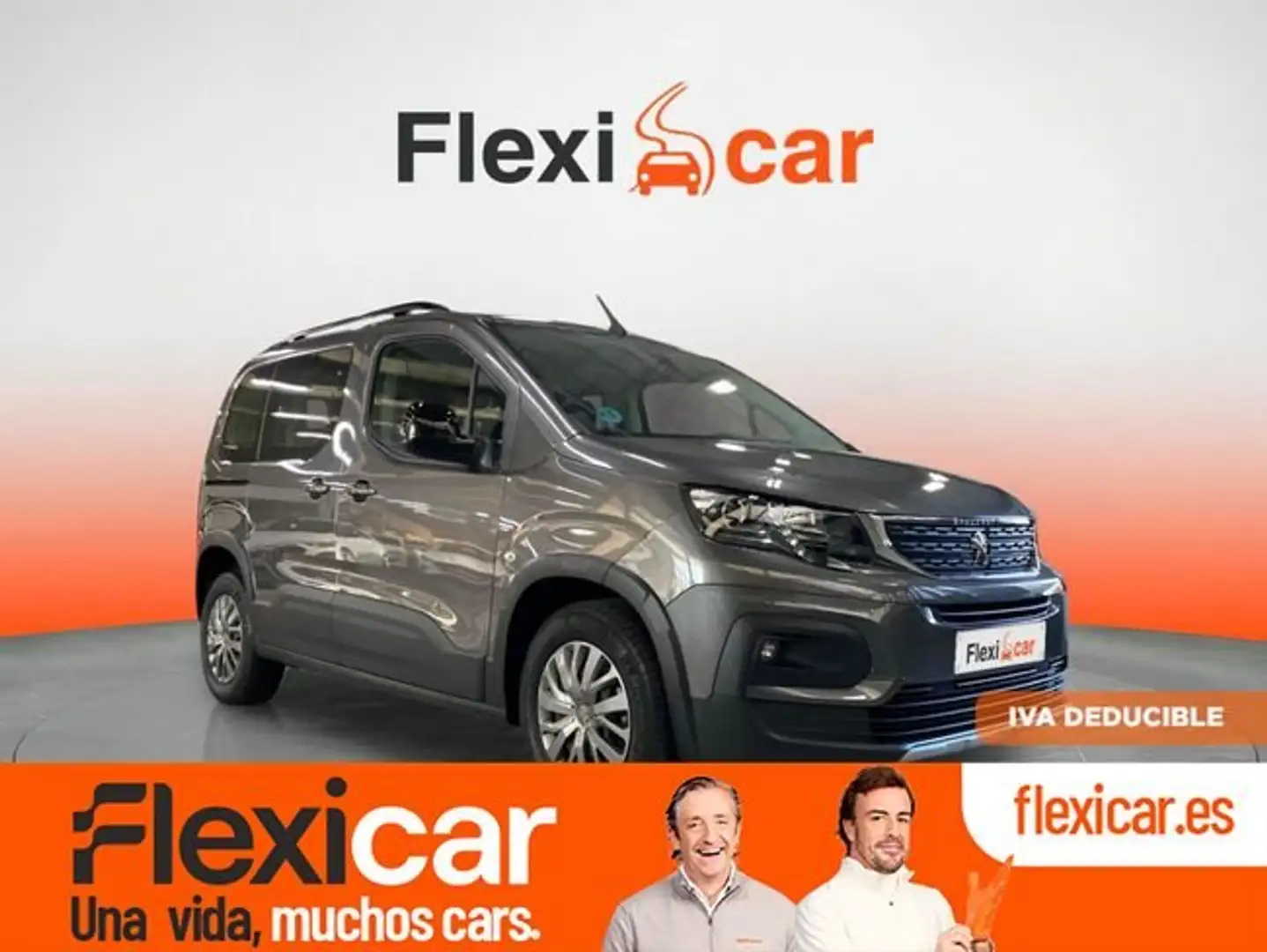 Peugeot Rifter +GT+BlueHDi+130 Gris - 1