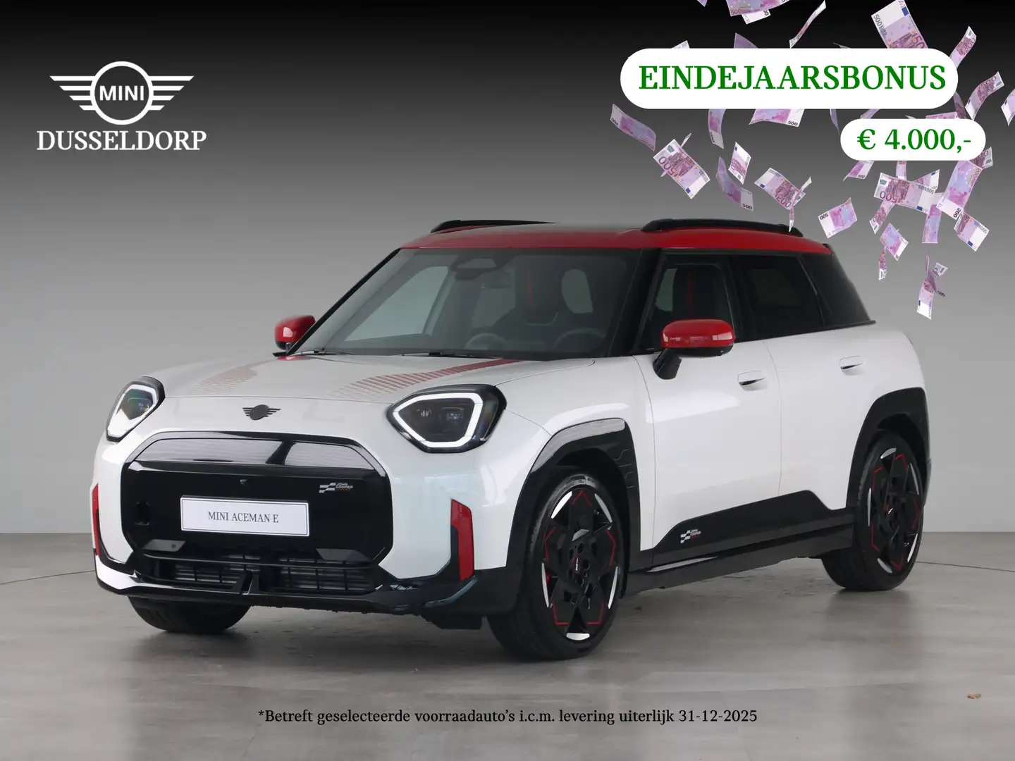 MINI Aceman John Cooper Works Pakket L PRIVATE LEASE EUR 669,- Wit - 1