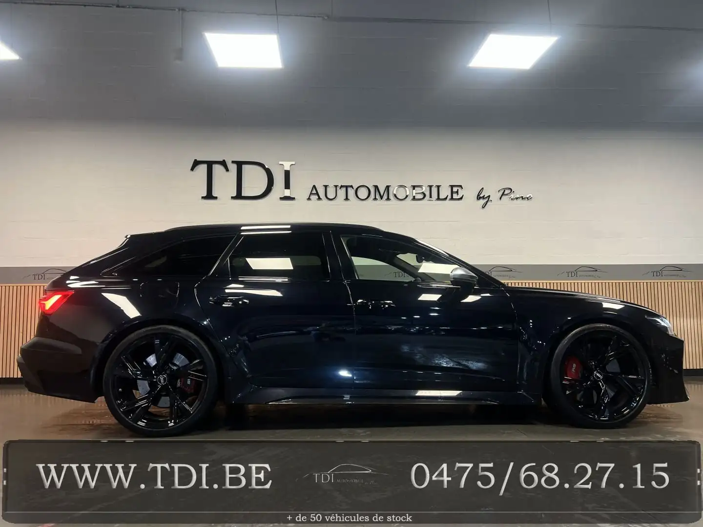 Audi RS6 RS6 Avant 4.0 V8 TFSI Quattro*B.O.*MATRIX*PANO* Noir - 2