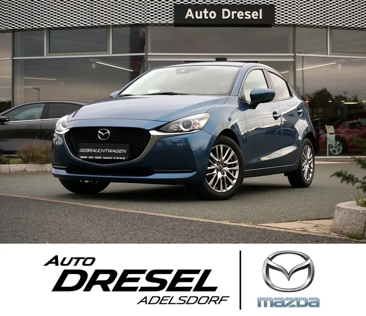 Mazda 2 Kizoku | Skyactiv-G  90 | Sitzheizung | Rückfahrka Bleu - 1