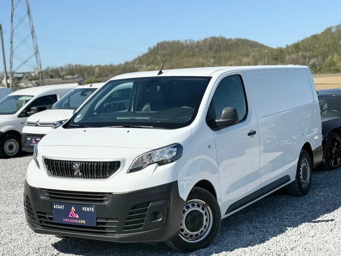 Peugeot Expert L3 PLUS 2.0HDI - 155000 KM - 3 PLACES - TVAC Blanc - 1