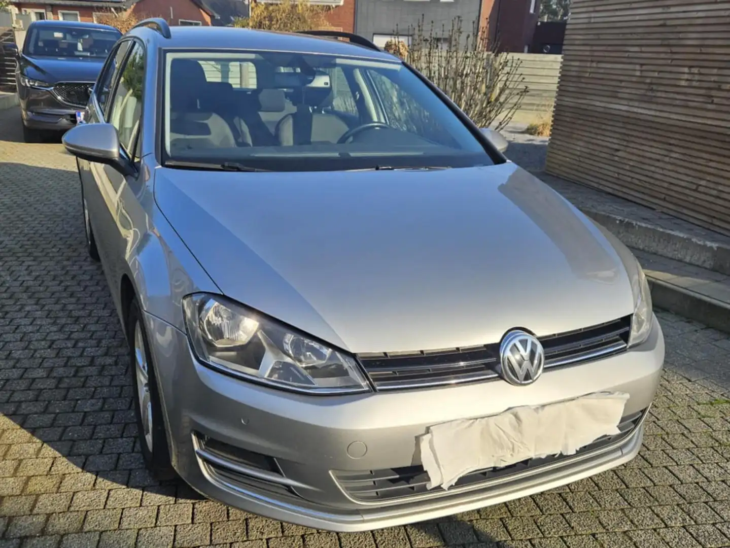 Volkswagen Golf Variant Golf Variant 1.6 TDI BlueMotion DSG Comfortline Zilver - 1