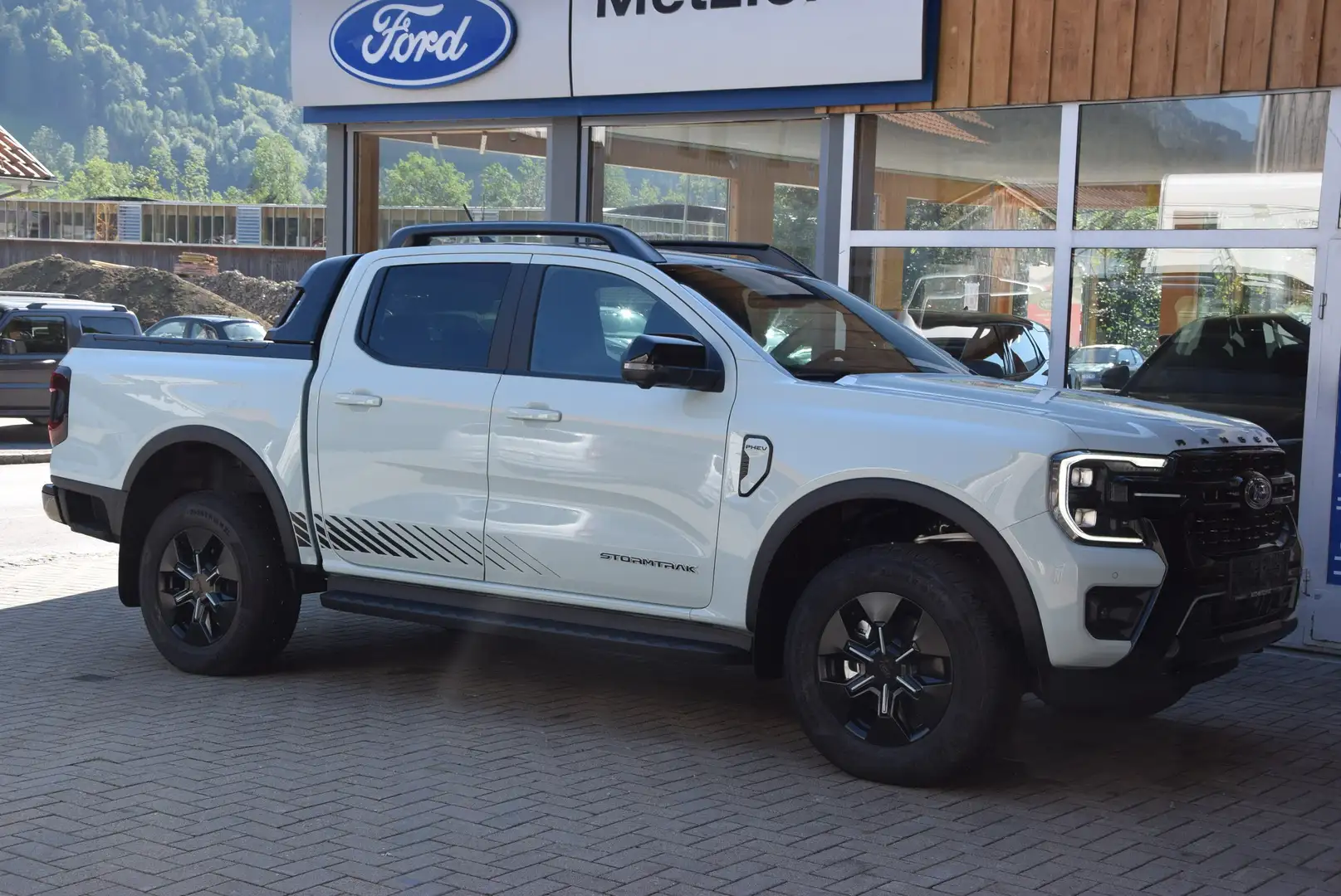 Ford Ranger Plug-in-Hybrid Stormtrak e-4WD Doppelkabine Grün - 2
