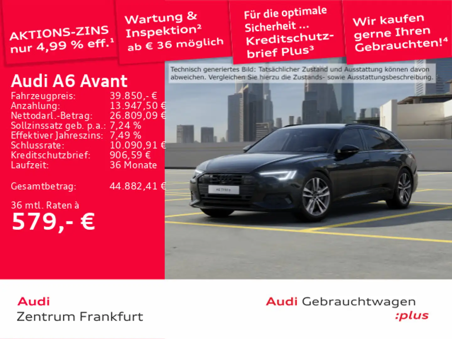 Audi A6 50 TFSI e quattro S tronic S line Matri Schwarz - 1