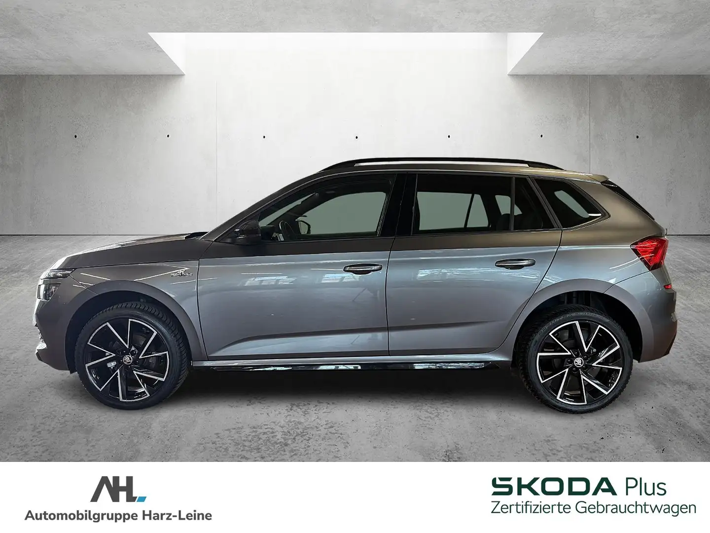 Skoda Kamiq 1.5 TSI Monte Carlo LED Navi Pano RFK PDC Gris - 2