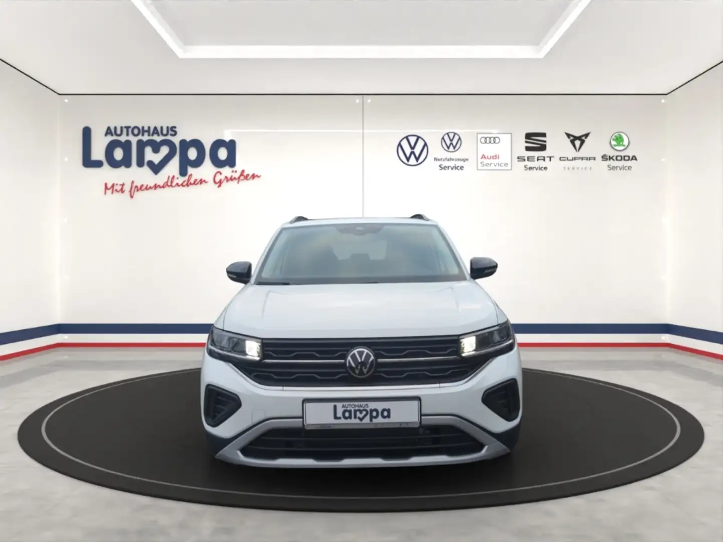 Volkswagen T-Cross GOAL 1.0 TSI DSG AHK,RFK,SHZ,ACC,DAB+,LED Weiß - 2
