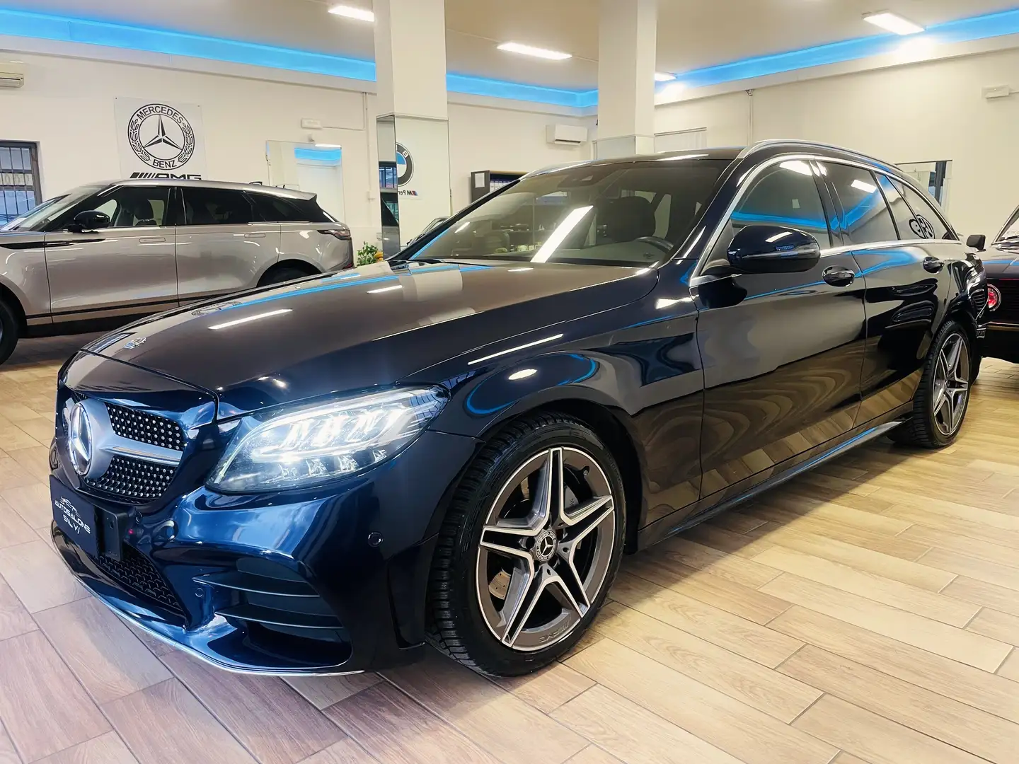 Mercedes-Benz C 220 C SW 220 d Premium auto Blu/Azzurro - 1