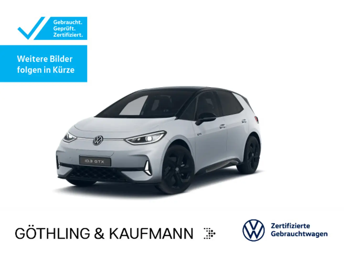 Volkswagen ID.3 GTX*WP*HUD*H&K*KAM*20Zoll*Assist*ASG*Massag Silber - 1