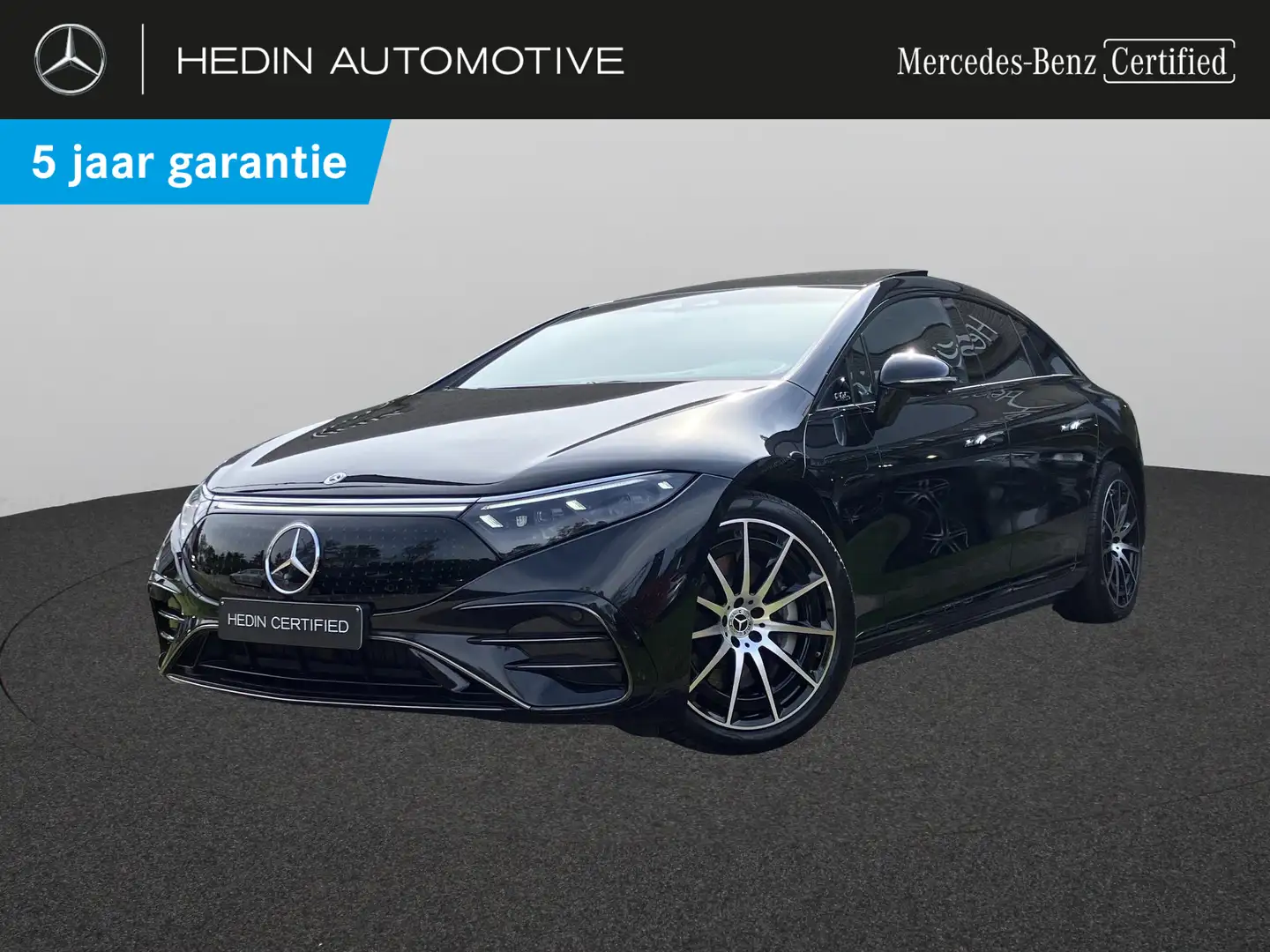 Mercedes-Benz EQS 580 4MATIC Berline AMG Line | Panoramisch Dak | Mu Schwarz - 1