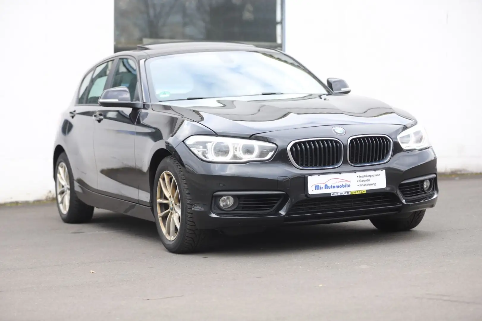 BMW 120 d Advantage PDC Schiebedach 5 Trg. Schwarz - 2
