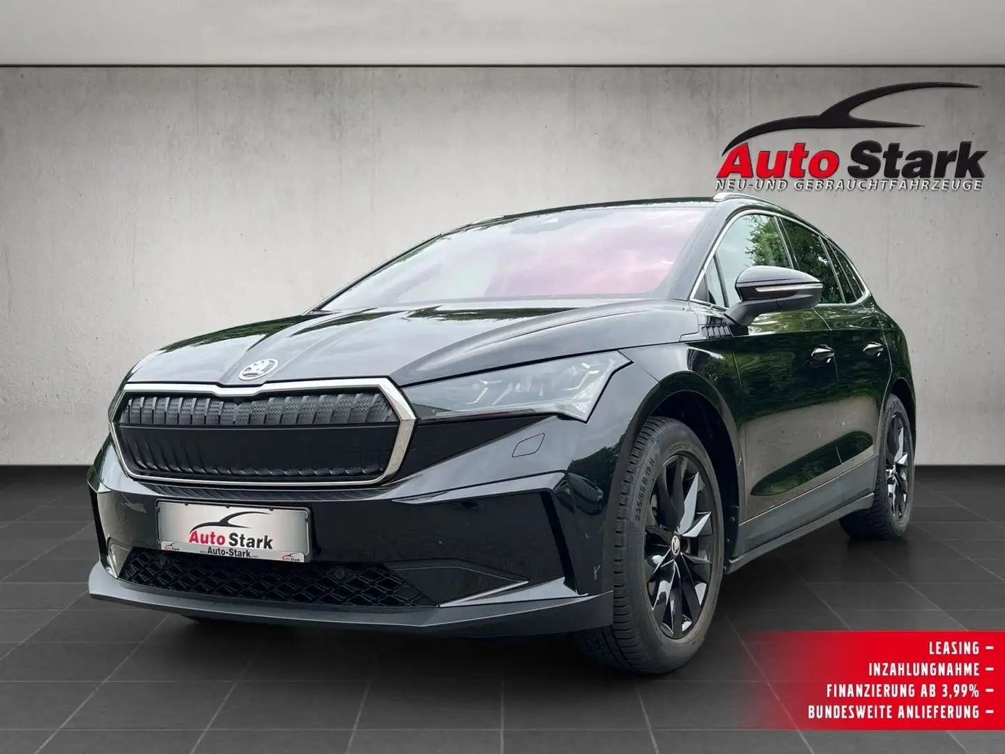 Skoda Enyaq 80 Suite°150KW°AHK°LED°Standhzg°Navi°Leder°Apple° Schwarz - 1