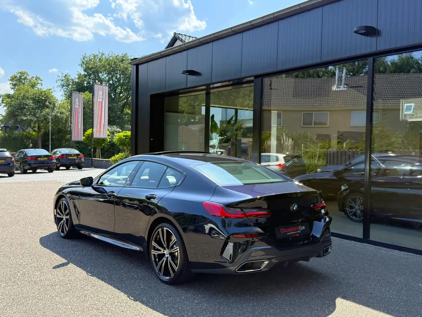 BMW 840 8-Serie Gran Coupé 840i M-Sport Shadowline Carbons Czarny - 2