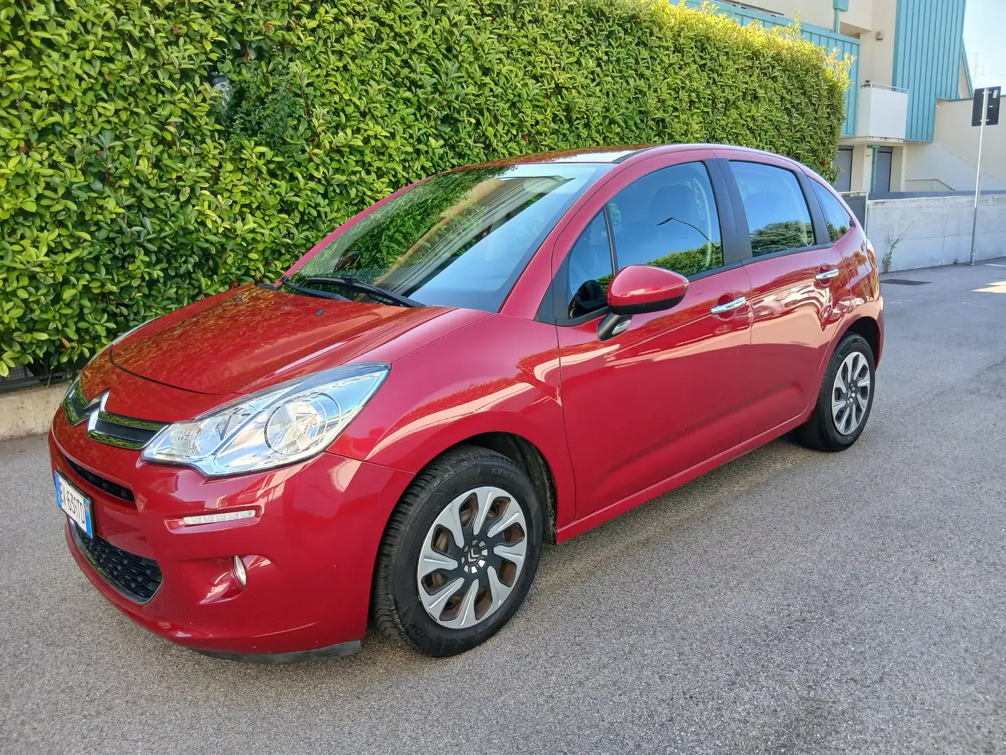 Citroen C3 1.0 Seduction adatta per neo paten a €154 mese Rosso - 2