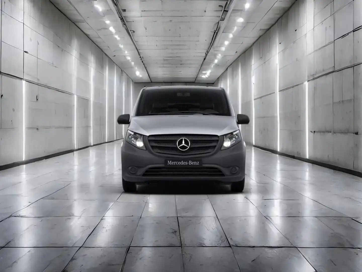 Mercedes-Benz Vito 116 MIXTO NAVI+DAB+KAMERA+KLIMA+AHK+PTS+5SI Silber - 2