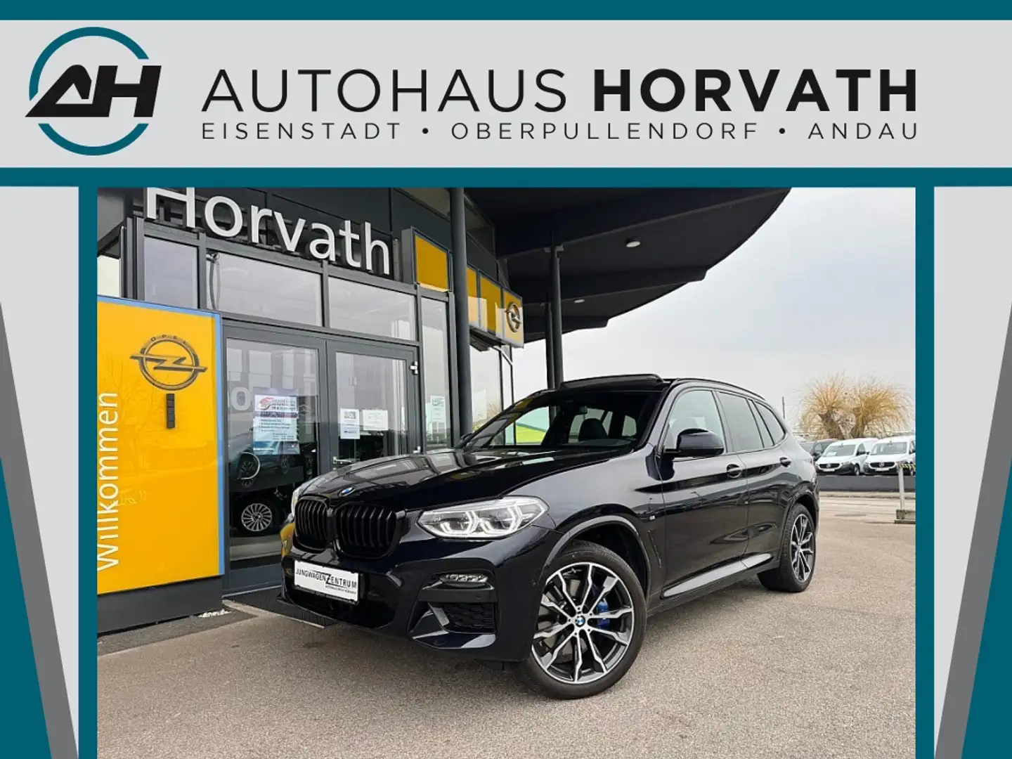 BMW X3 xDrive 20d 48V Aut.,M-SPORT,LED,HEAD-UP,HARMAN-... Schwarz - 1