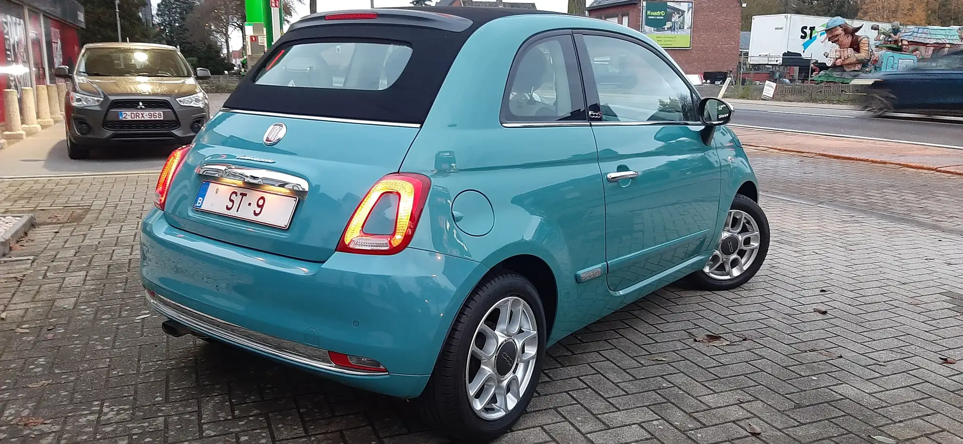 Fiat 500C "Anniversario" 1.2 1/18 37dkm EUR6b KVV Like New! Vert - 2