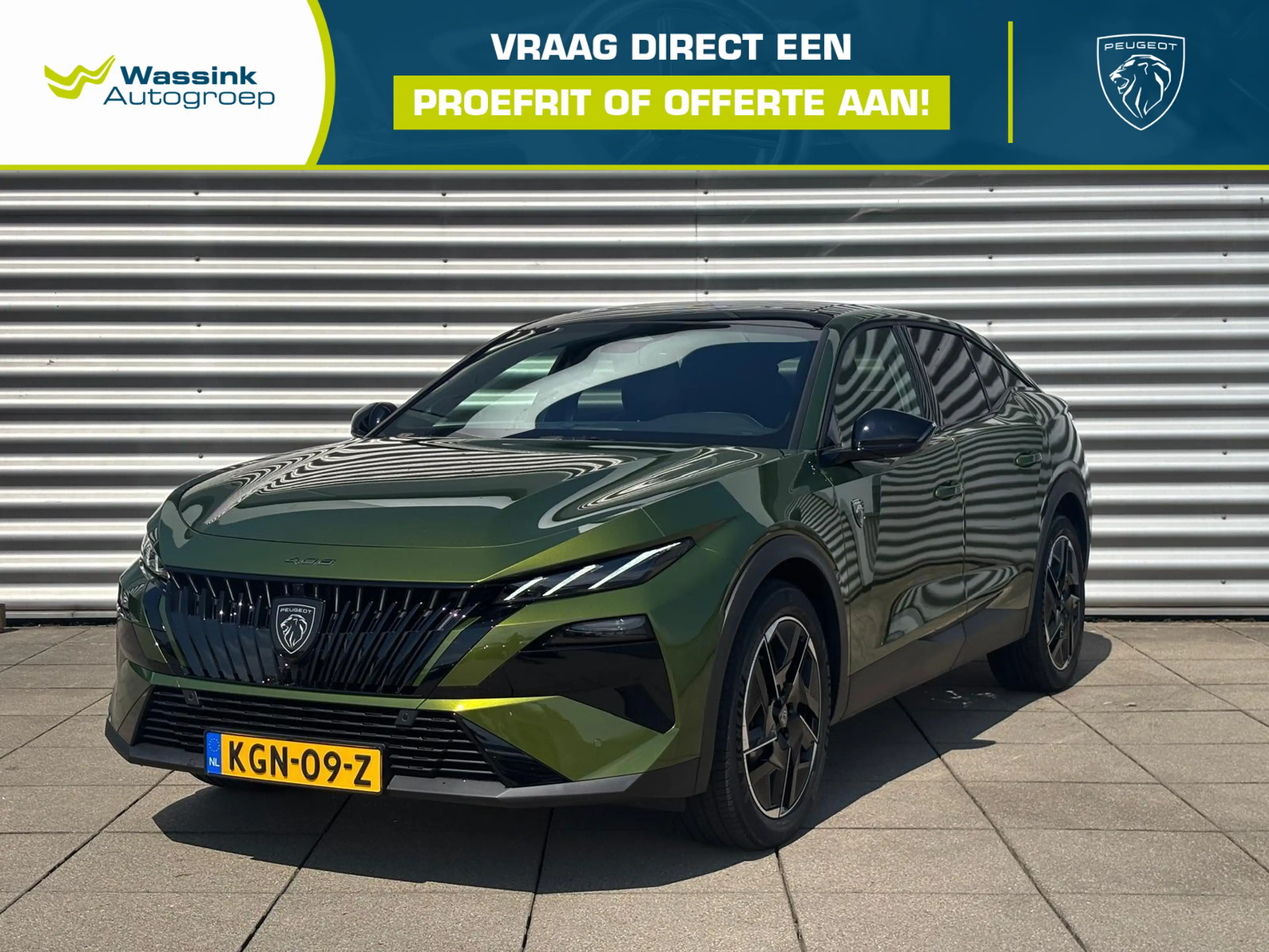 Peugeot 408 e-408 GT Exclusive 58 kWh Full options | Leder | C
