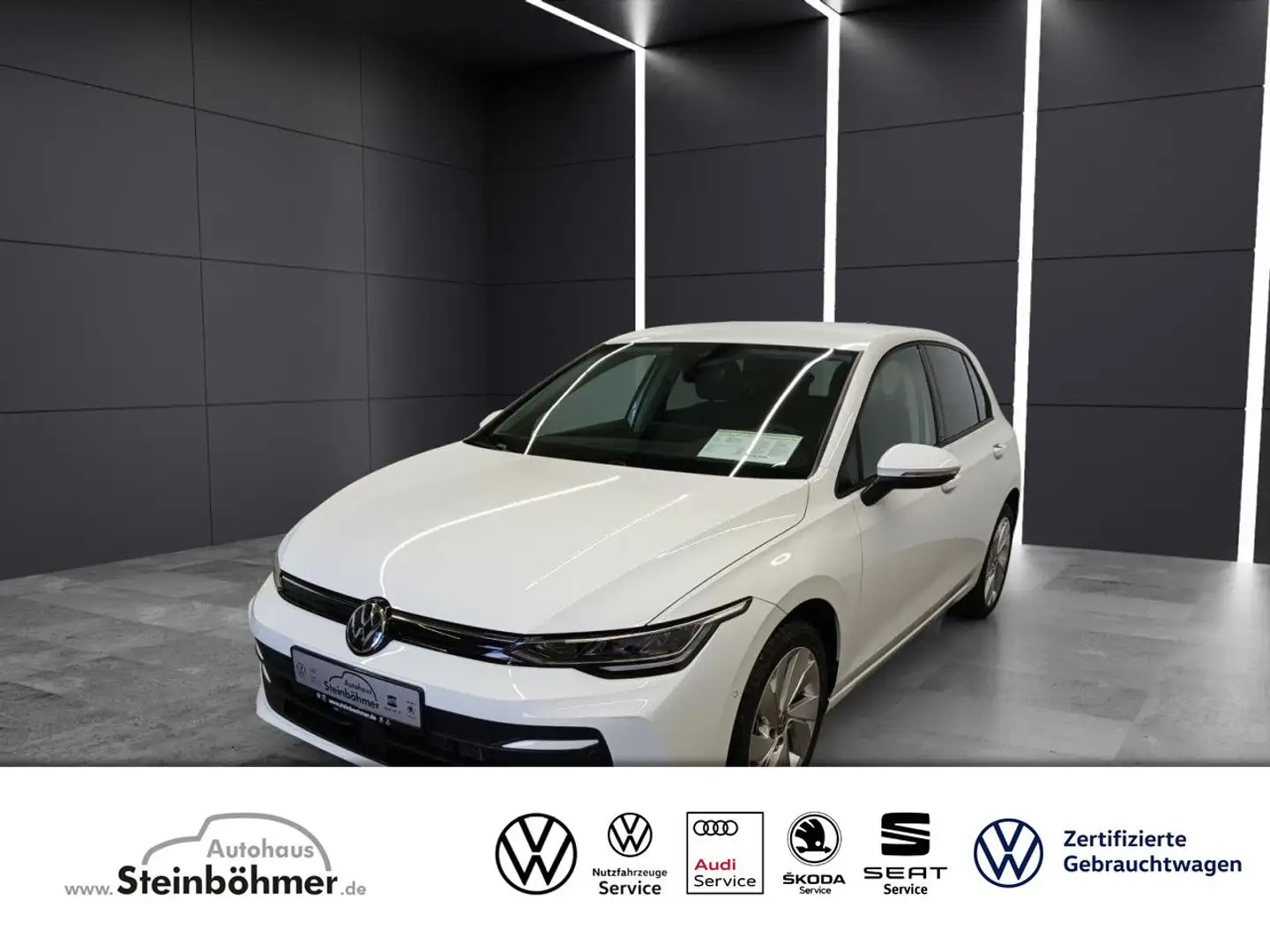 Volkswagen Golf Life 1.5 TSI RearView ParkComfort Navi LED Blanc - 1