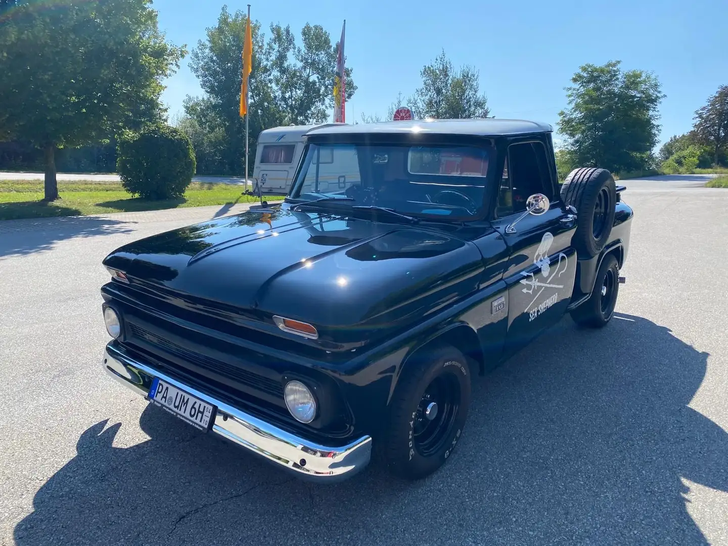 Chevrolet C10 StepSide 1966 FrameOff Restaurierung, Servo Schwarz - 2