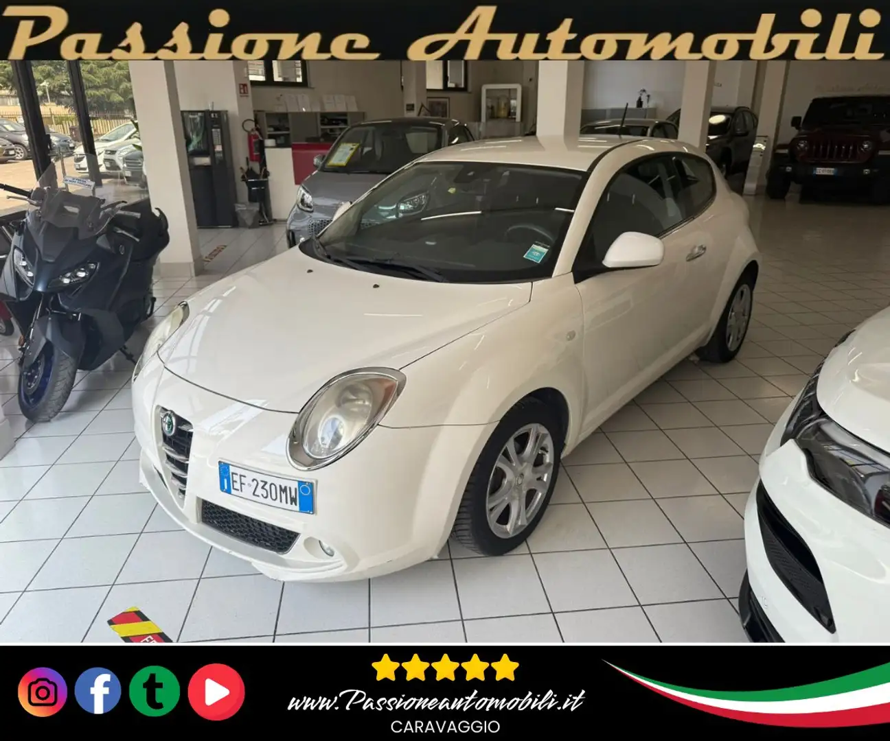 Alfa Romeo MiTo MiTo 1.4 m.air Distinctive 105cv Bianco - 1