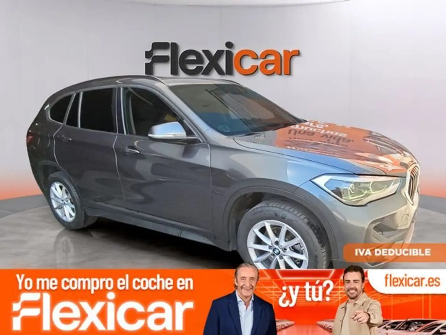 BMW X1 sDrive 18dA Gris - 1