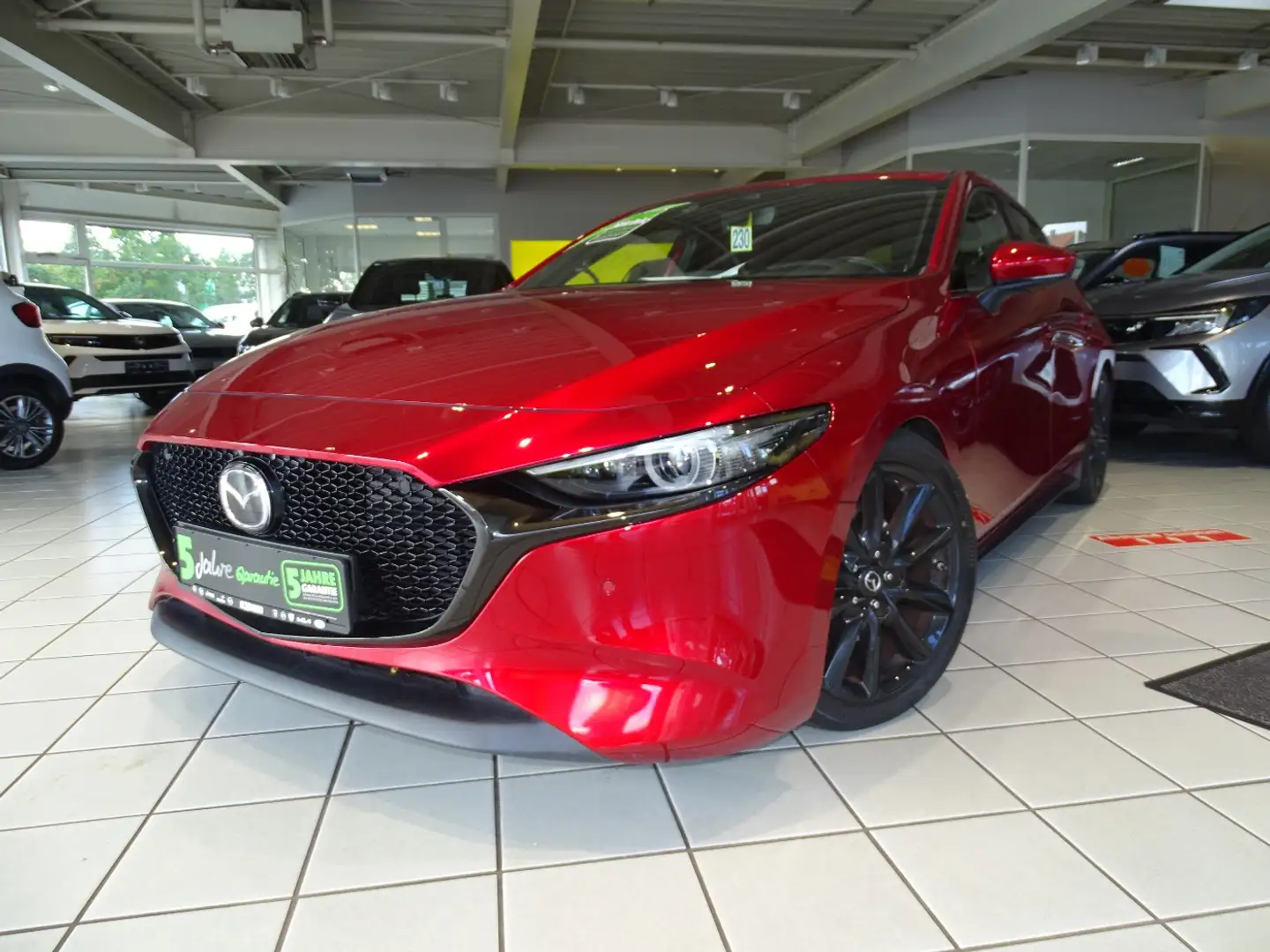 Mazda 3 Skyactive-X 2.0 Mild Hybrid SELECTION LED+Navi Rot - 2