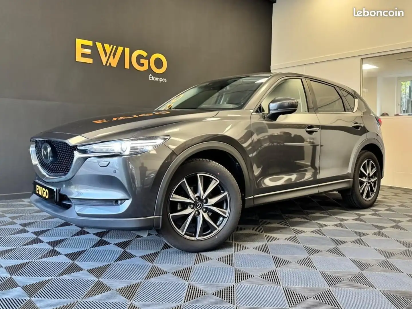 Mazda CX-5 2.5L SKYACTIV-G 195ch SELECTION 4WD BVA Toit ouvra Gris - 1