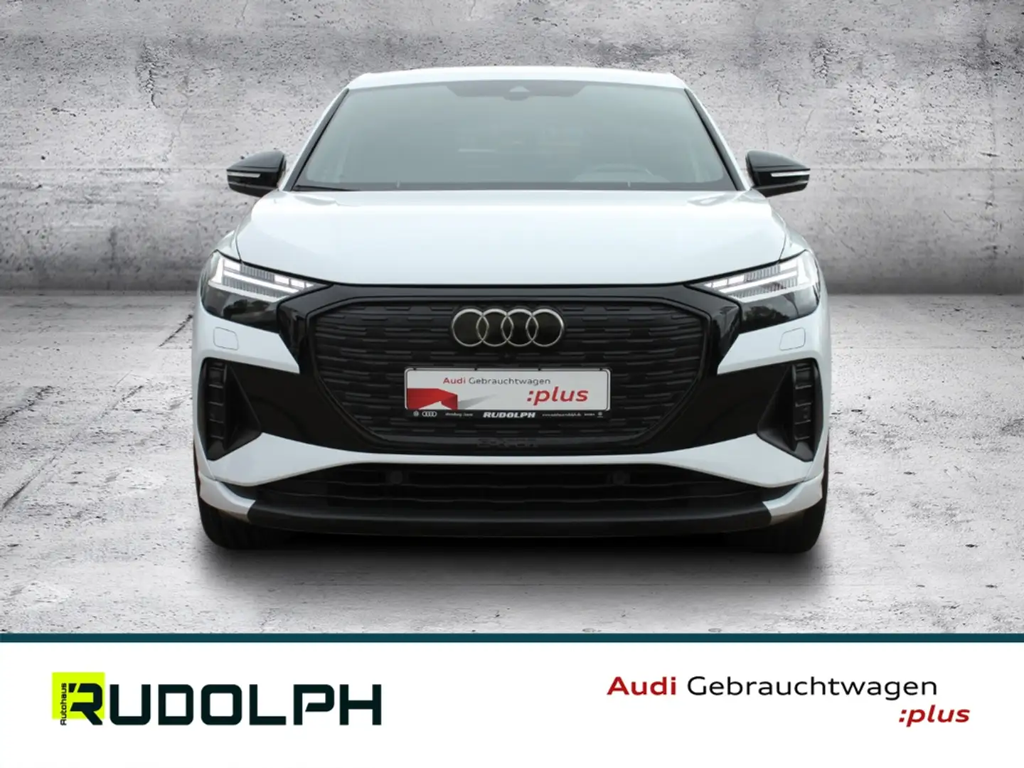 Audi Q4 e-tron Sportback 40 S line MATRIX ACC AHK Kamera Weiß - 2