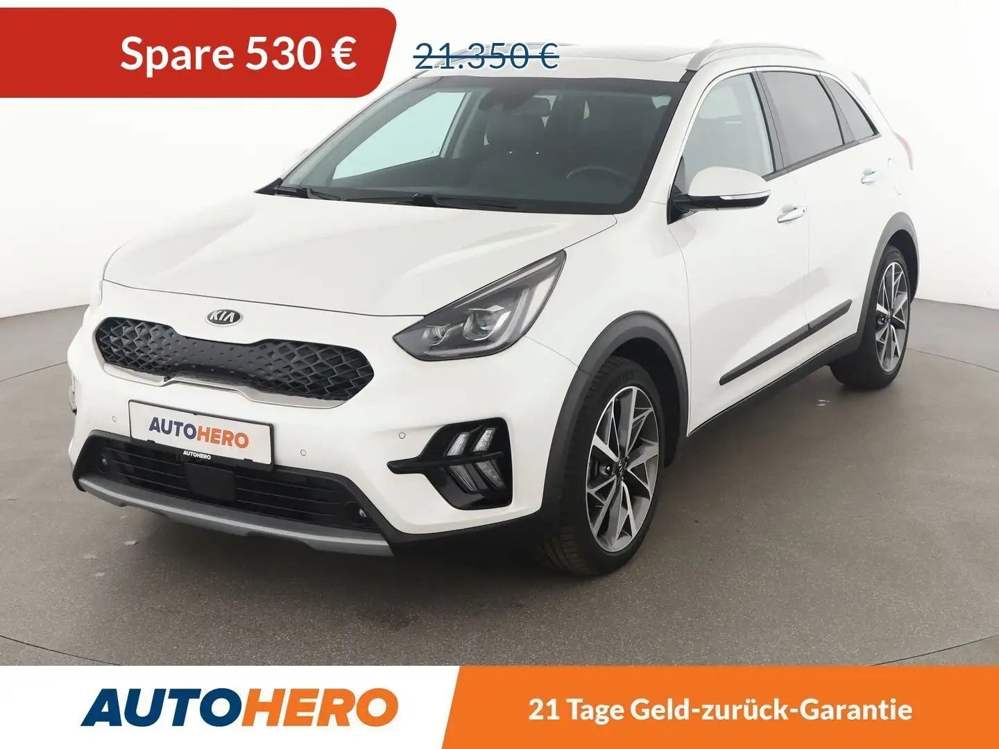 Kia Niro 1.6 Spirit Aut.*XENON*NAVI*ACC*CAM*PDC*SHZ*KLIMA* Weiß - 1