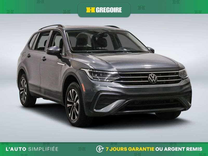2024 Volkswagen Tiguan Trendline AWD AUTO AC GR ELECT MAGS CAM RECUL BLEU