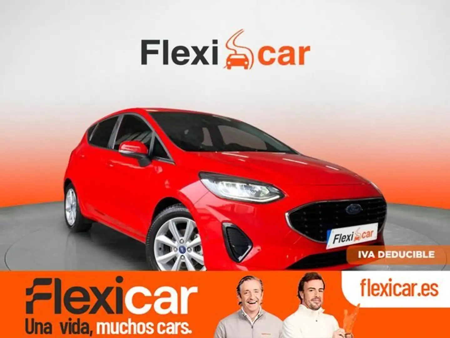 Ford Fiesta 1.1 Ti-VCT Trend Rojo - 1