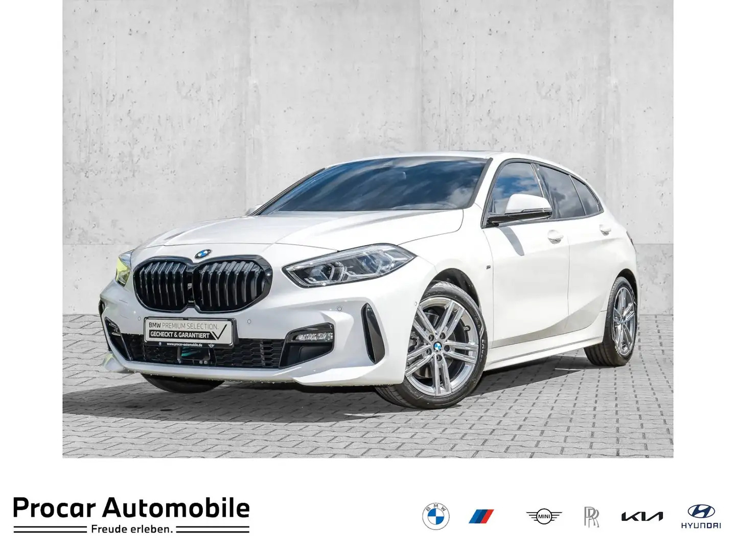 BMW 118 i Blanc - 1