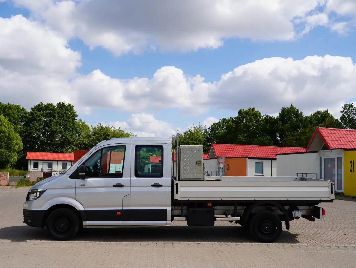 MAN TGE 3.180 4x4 MAXI Argent - 1