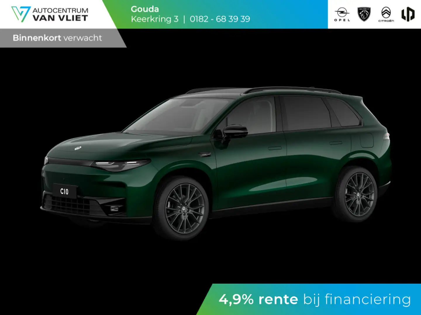 Leapmotor C10 REEV Design 28.4 kWh Groen - 1