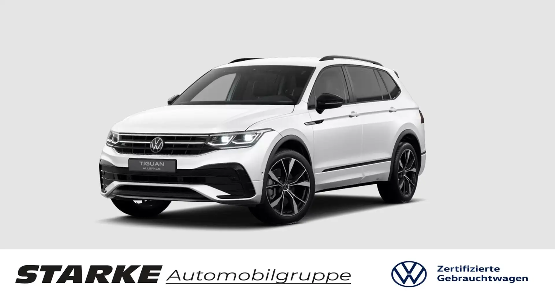 Volkswagen Tiguan Allspace 2.0 TDI DSG 4Motion R-Line Weiß - 1