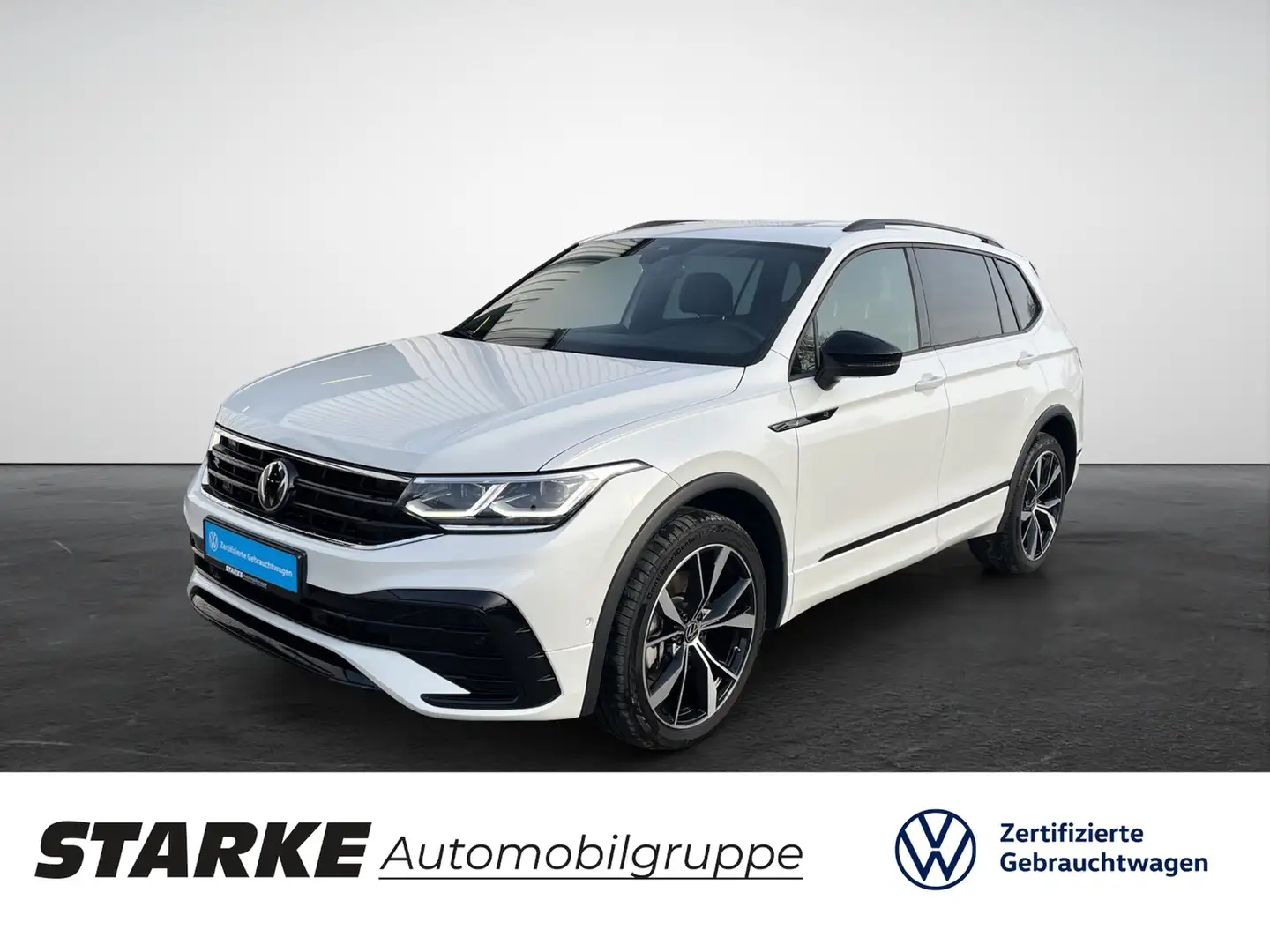 Volkswagen Tiguan Allspace 2.0 TDI DSG 4Motion R-Line Weiß - 1