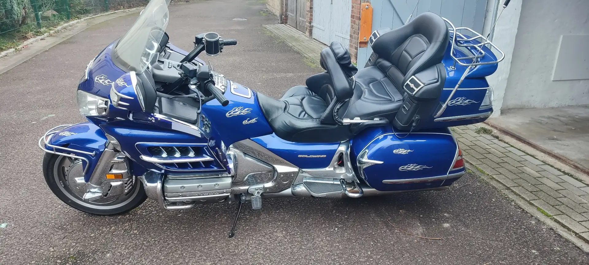 Honda Gold Wing Bleu - 1