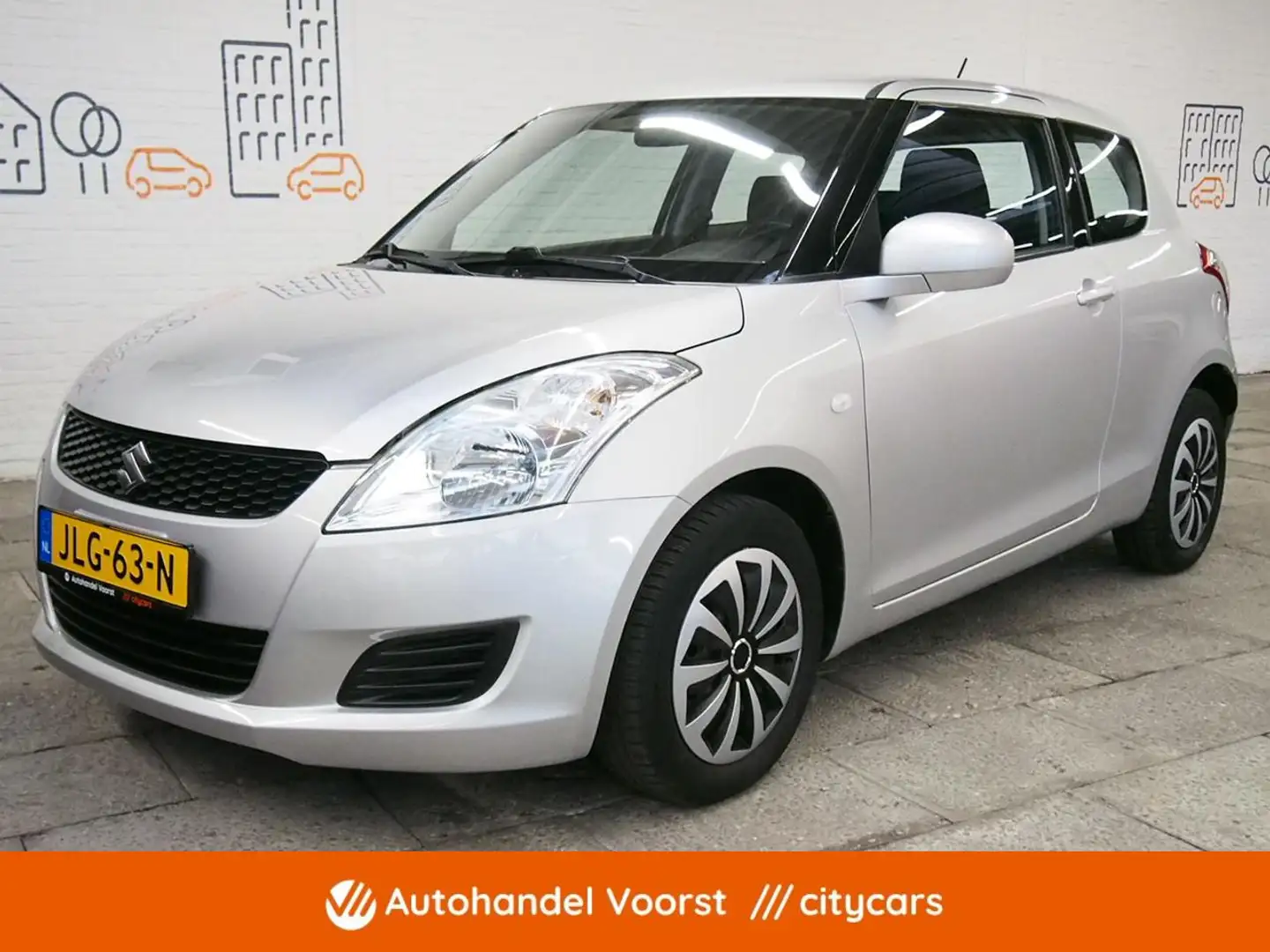 Suzuki Swift 1.2 Comfort EASSS Airco (APK:Nieuw) Incl.Garantie Grijs - 1