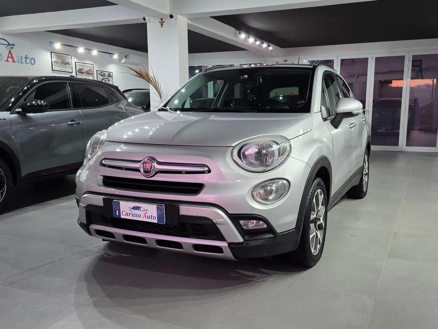 Fiat 500X 500 X 2015 1.6 mjt Cross 4x2 120cv my17 Argent - 1