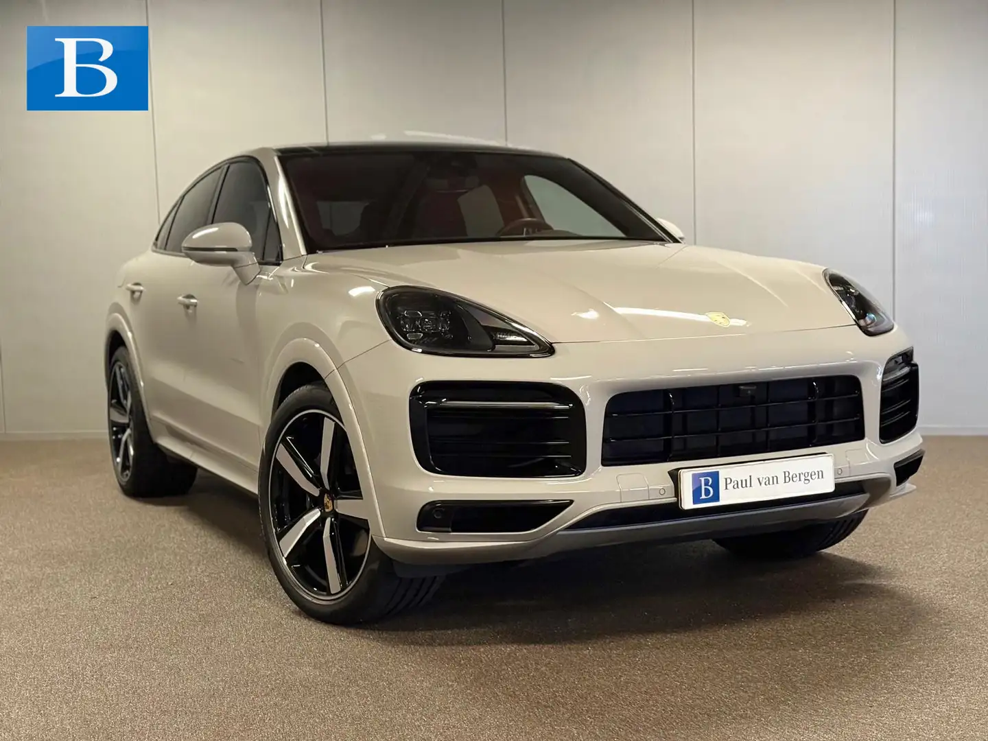 Porsche Cayenne Coupé 3.0e Hybrid KRIJT-SPORT DESIGN-CLUBLEER-PANO Gris - 1