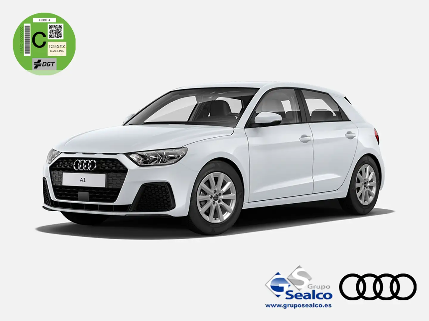 Audi A1 Sportback 30 TFSI Advanced S tronic Blanc - 1