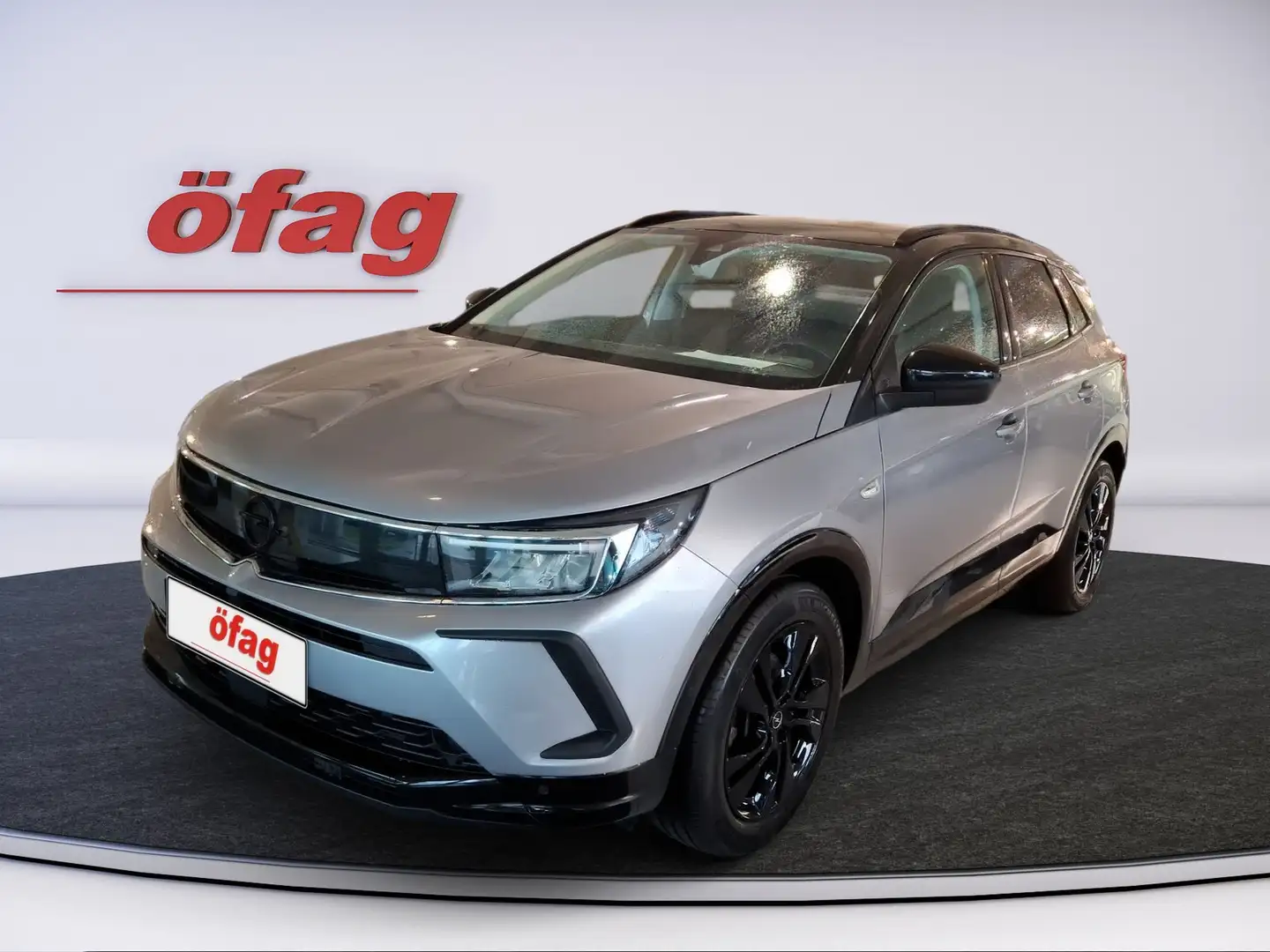 Opel Grandland GS Line F 12 130PS Aut. Navi+SHZ+Kam. Grau - 2