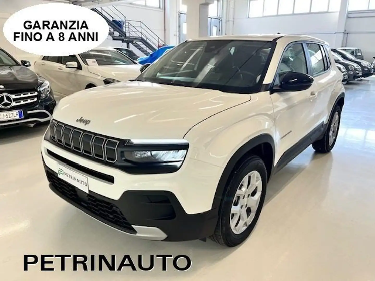 Jeep Avenger 1.2 Turbo MHEV DCT Altitude Km.0 VARI COLORI Bianco - 1