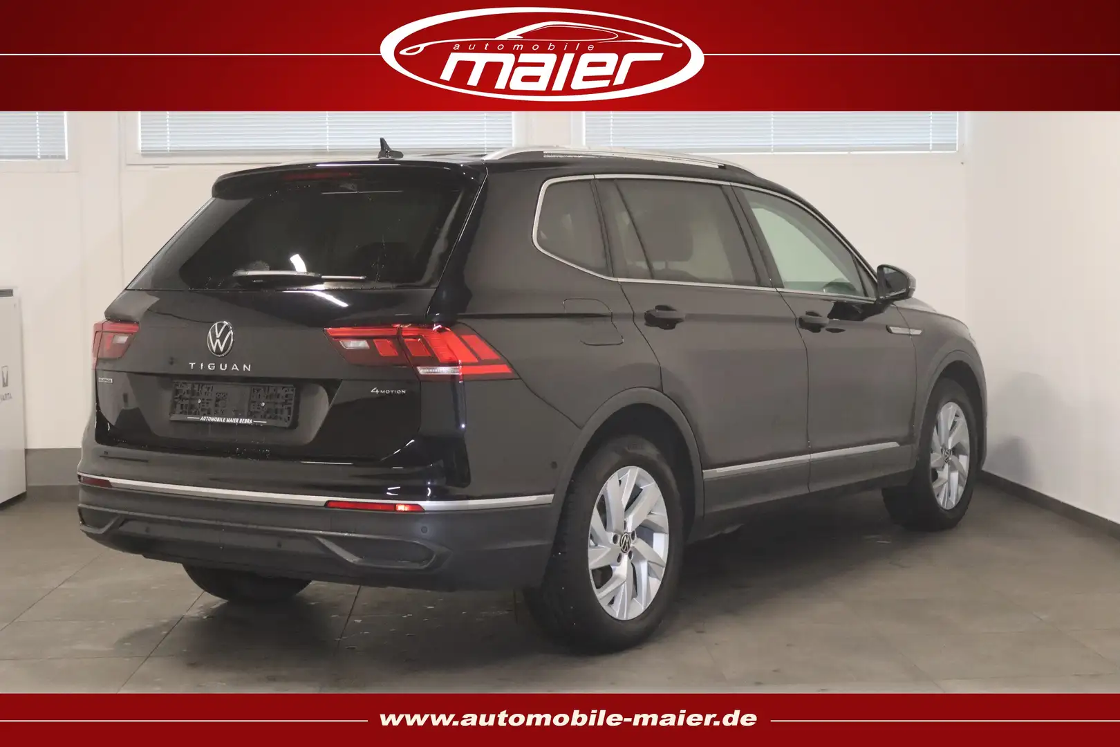 Volkswagen Tiguan Allspace Life 4Motion-NAV-LED-KAMERA-7SI. Noir - 2