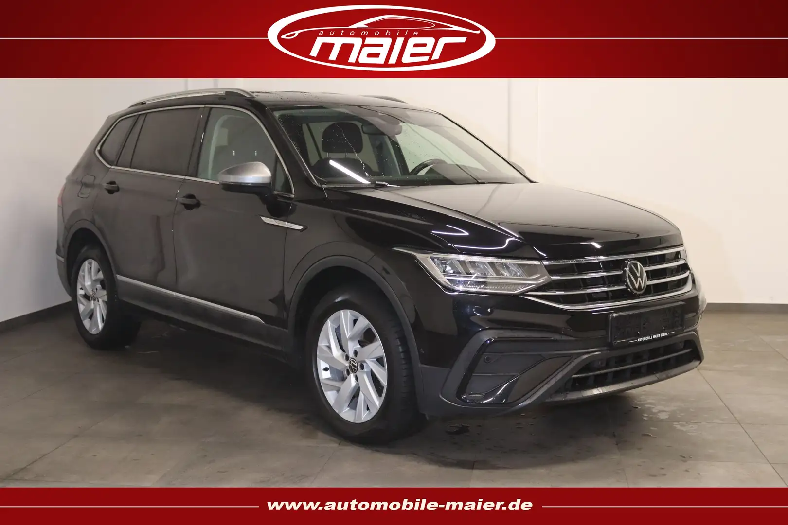 Volkswagen Tiguan Allspace Life 4Motion-NAV-LED-KAMERA-7SI. Noir - 1
