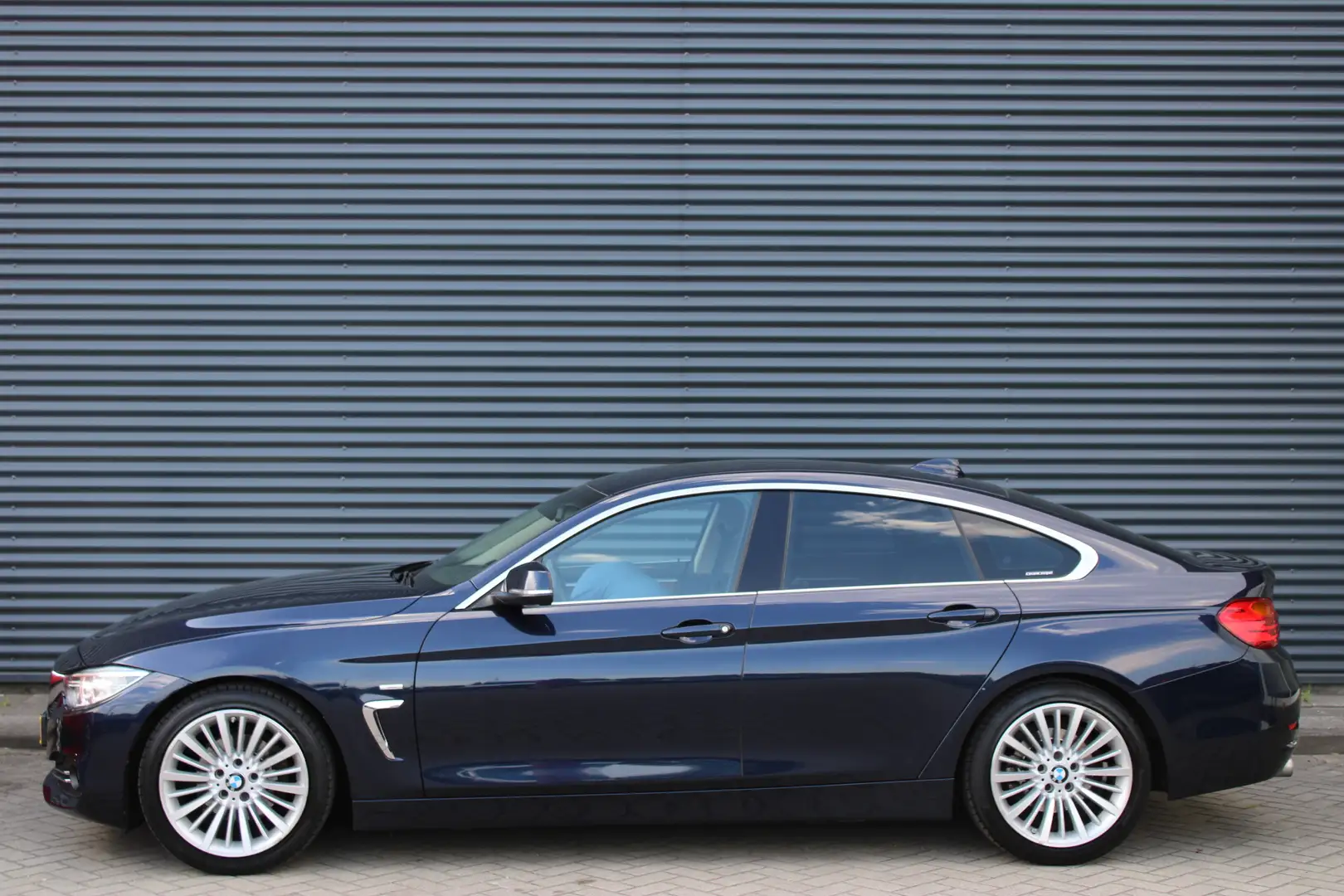 BMW 420 4-serie Gran Coupé 420i High Executive Leer Full-L Blauw - 2